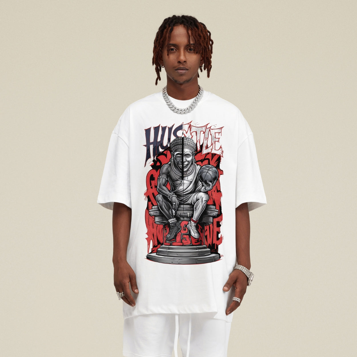 Hustle and Grind Oversized T-Shirt