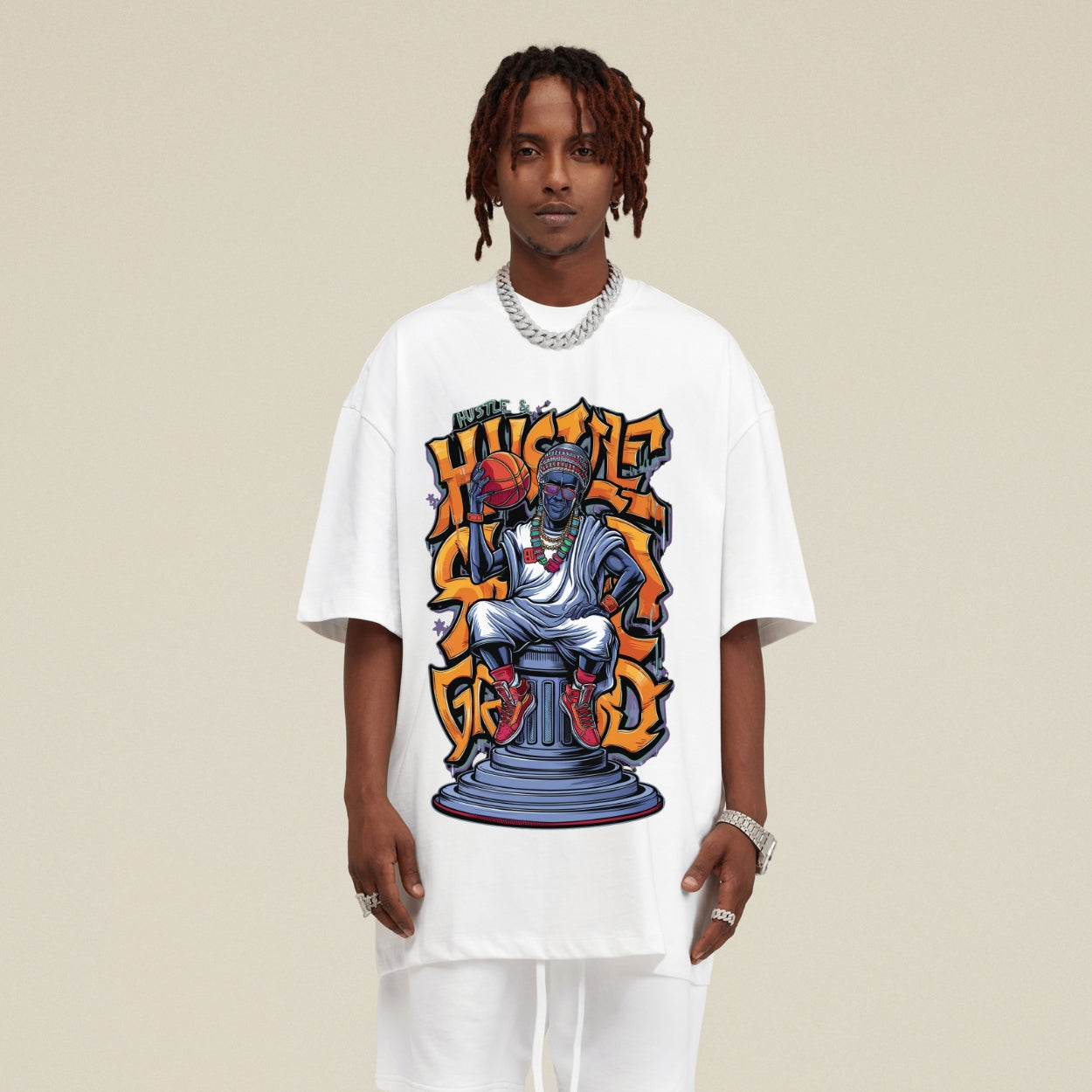 Hustle Deity Oversized T-Shirt