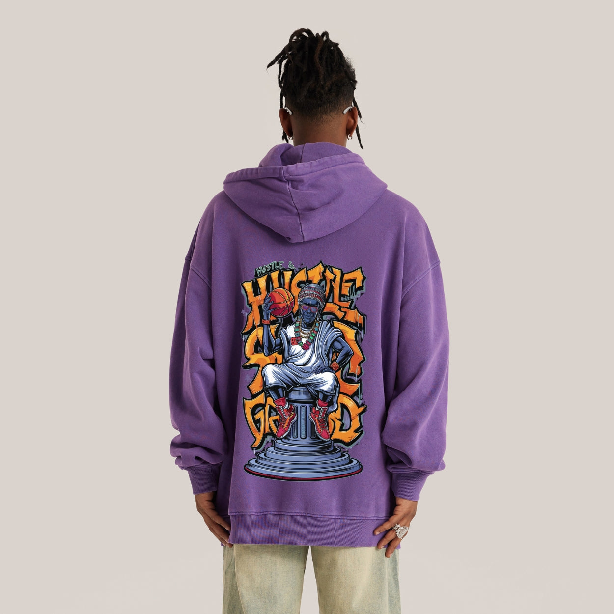 Hustle Deity Oversized Hoodie