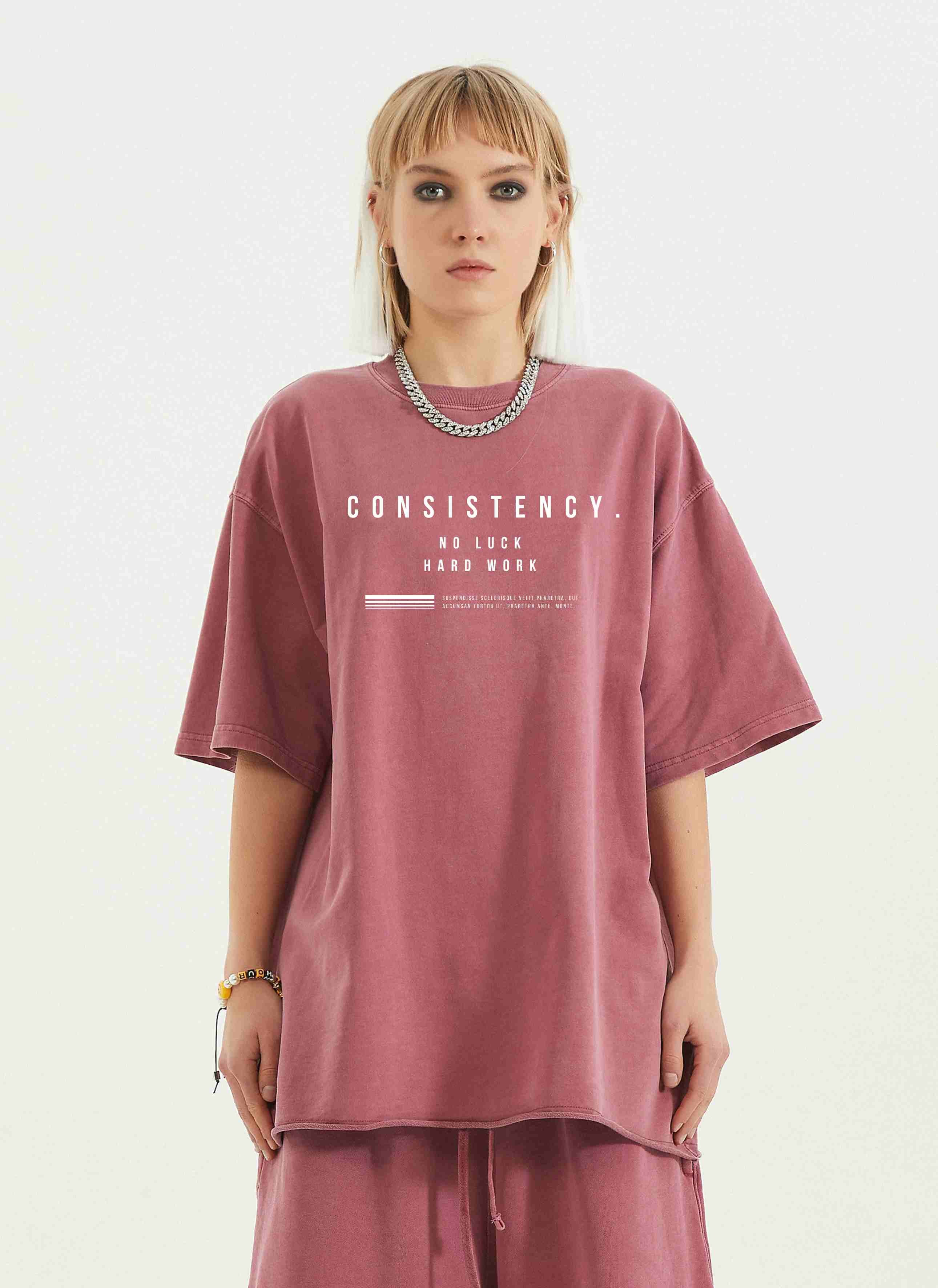 consistency Vintage Oversized T-Shirt