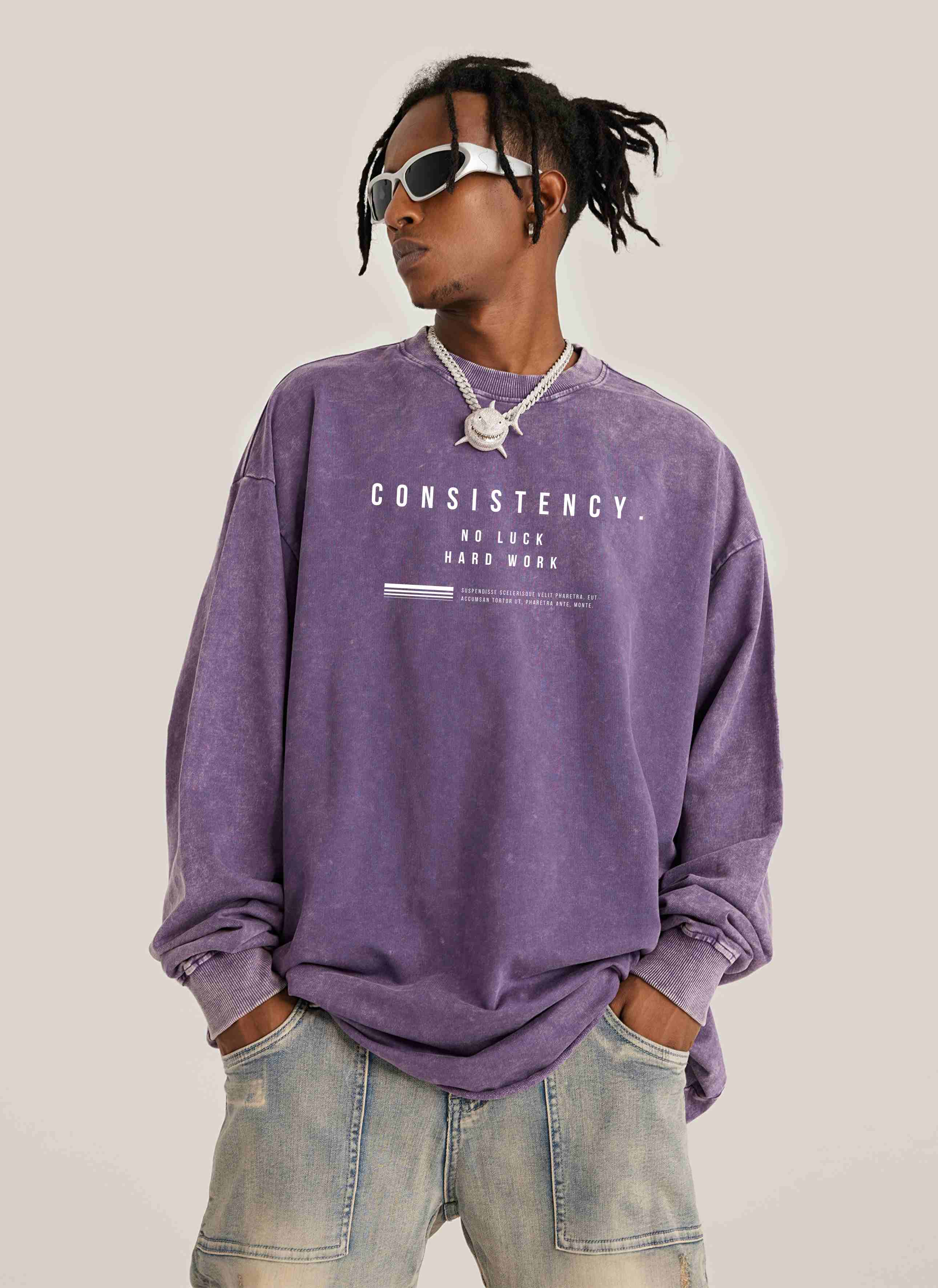 Consistency Vintage Long-Sleeve T-Shirt