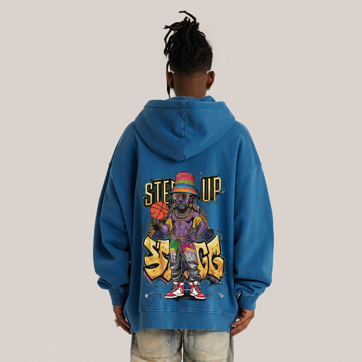 Step Up Oversized Pullover Hoodie