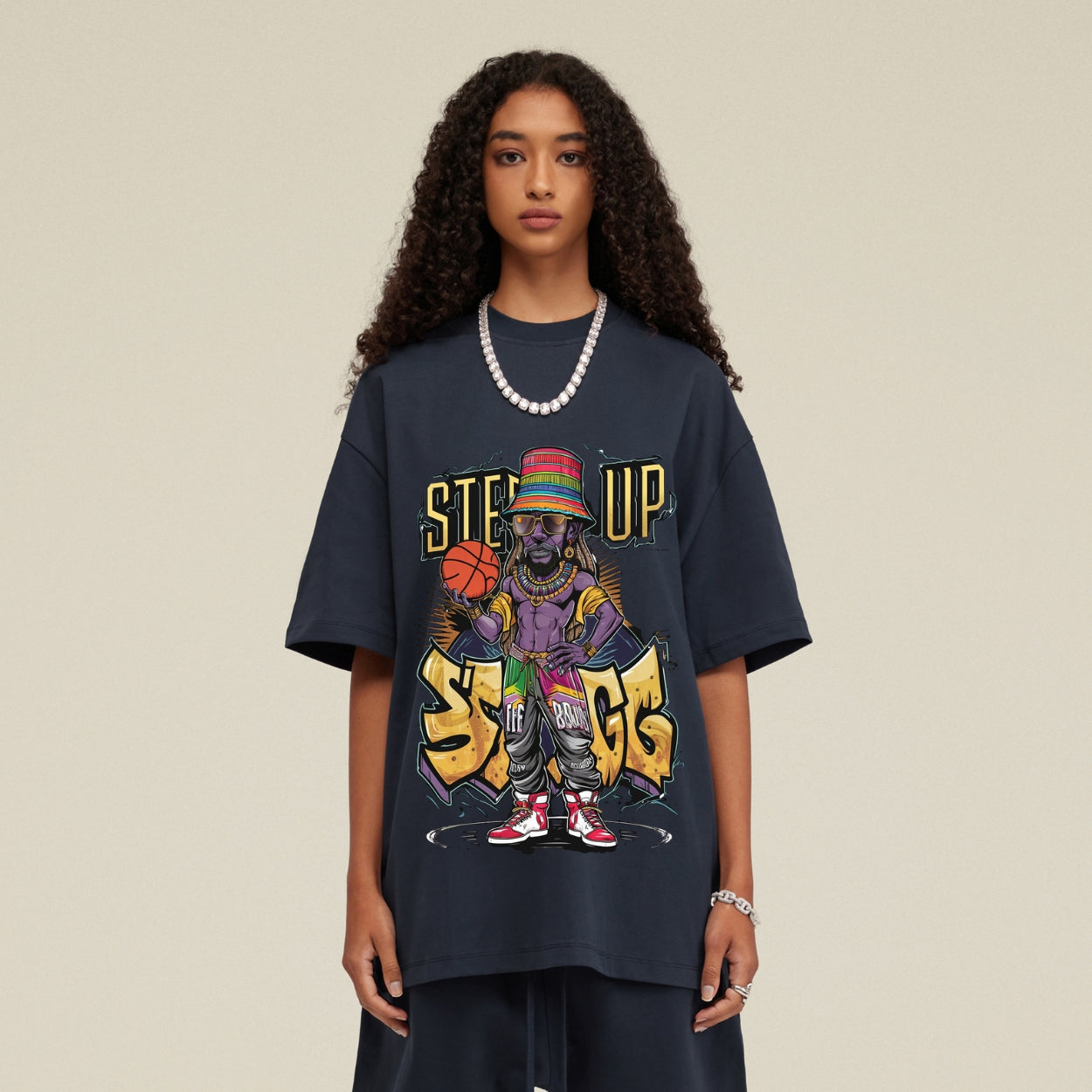 Step Up Oversized T-Shirt