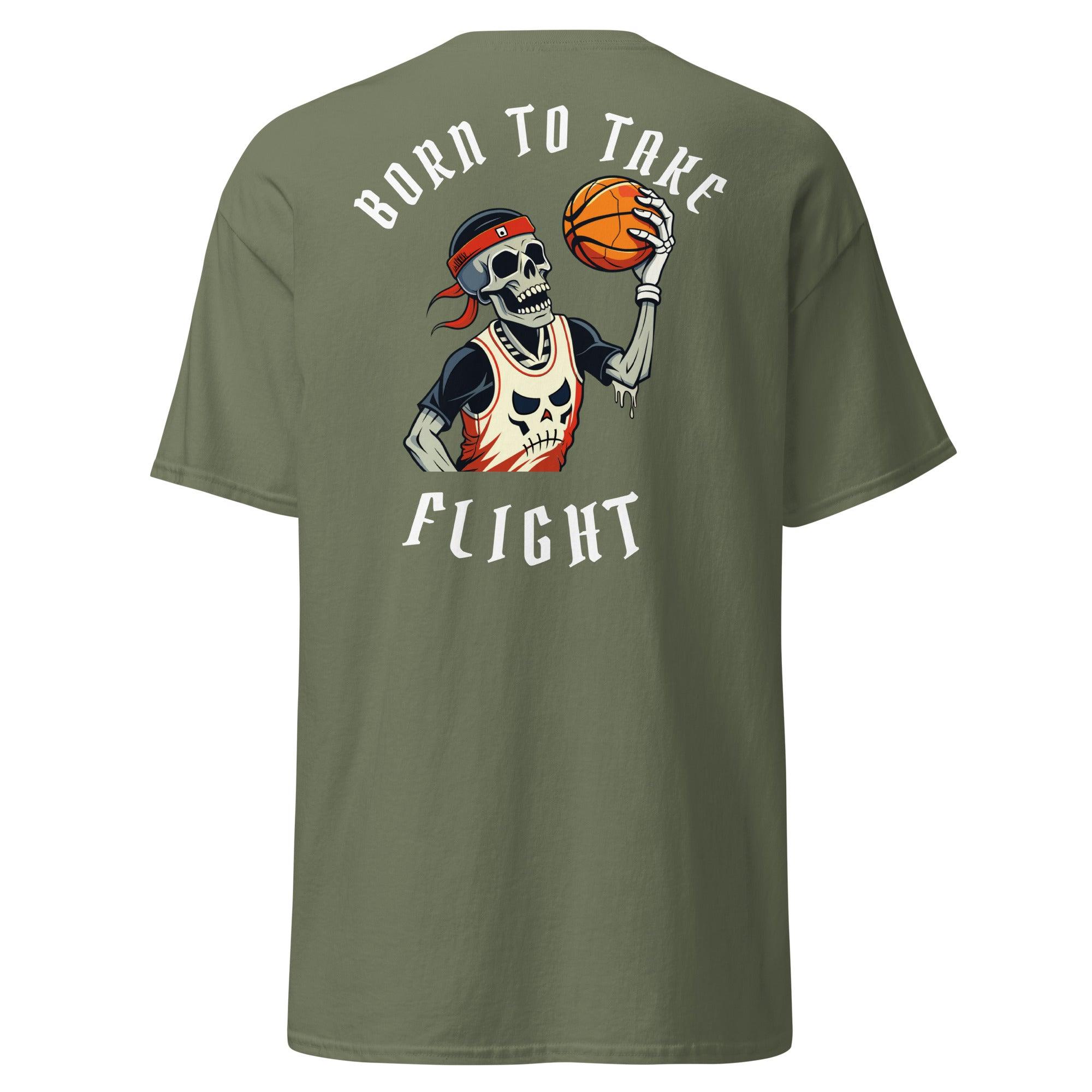 Born To Take Flight classic tee W/Embroidered Logo - Court Classics