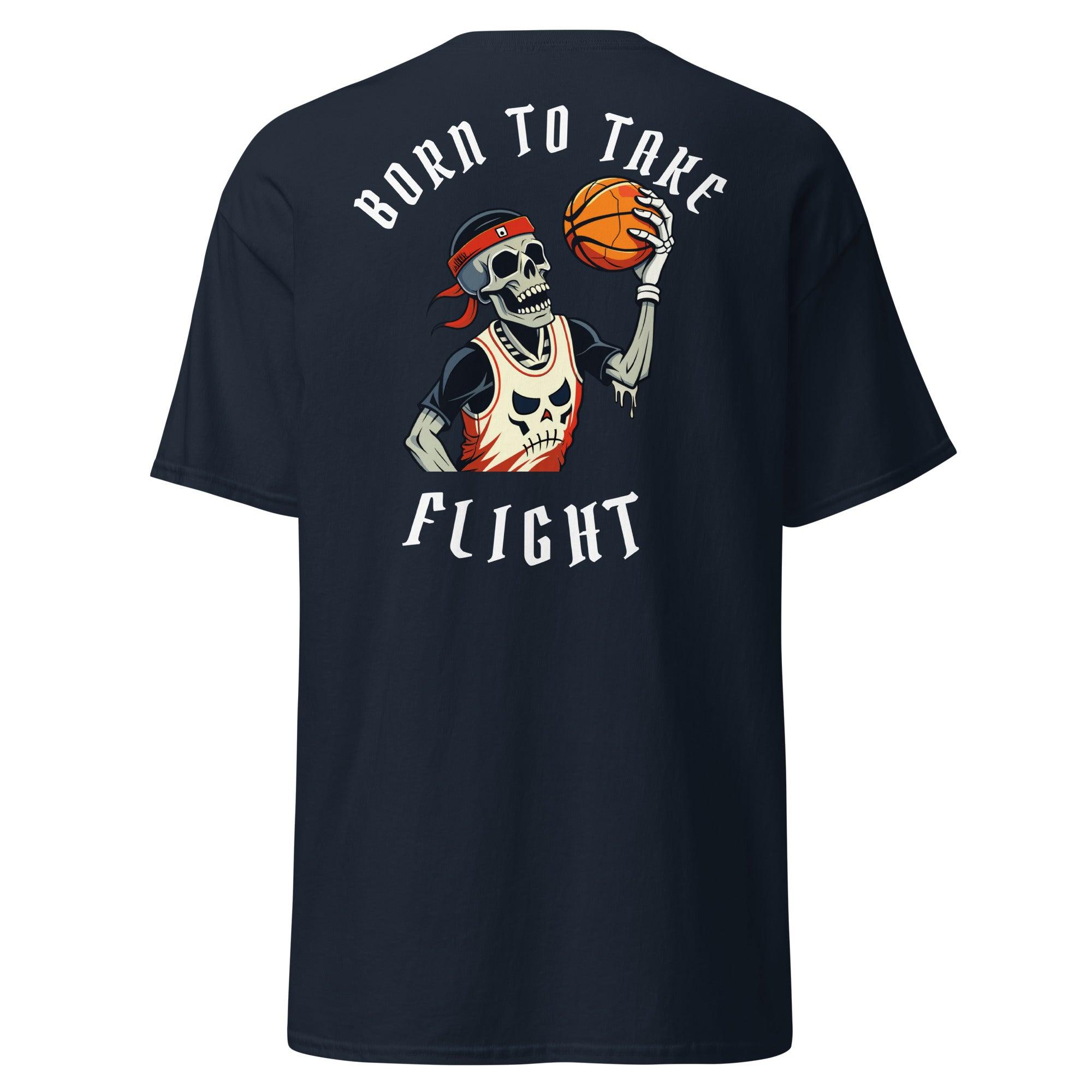 Born To Take Flight classic tee W/Embroidered Logo - Court Classics