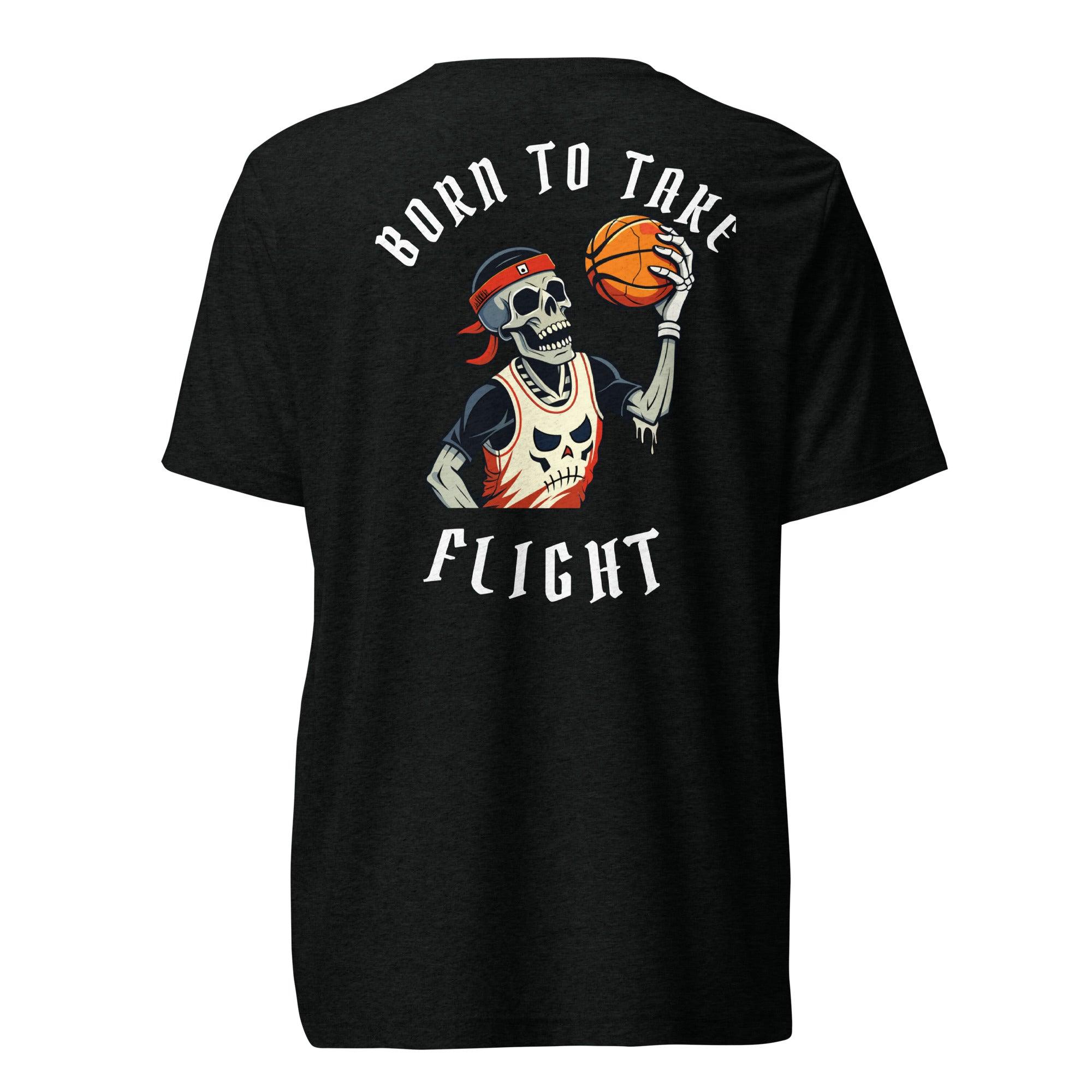 Born To Take Flight Premium Sports Tee w/ Embroidered Logo - Court Classics