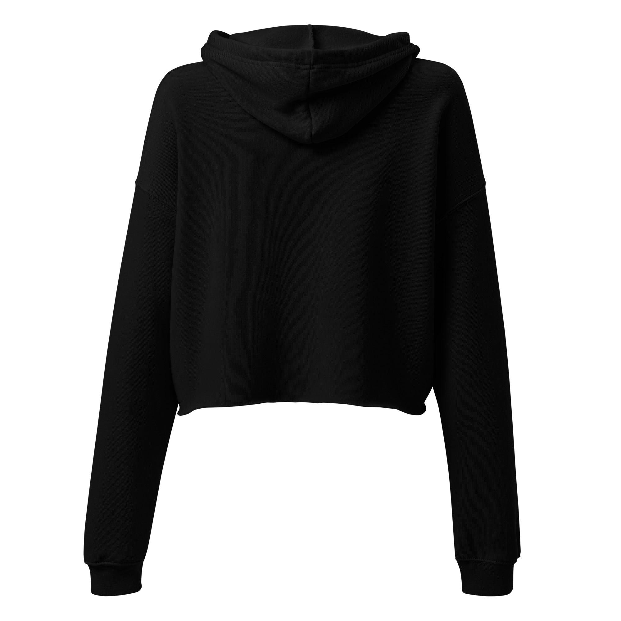 Court Classics Premium Crop Hoodie Embroidered Logo - Court Classics