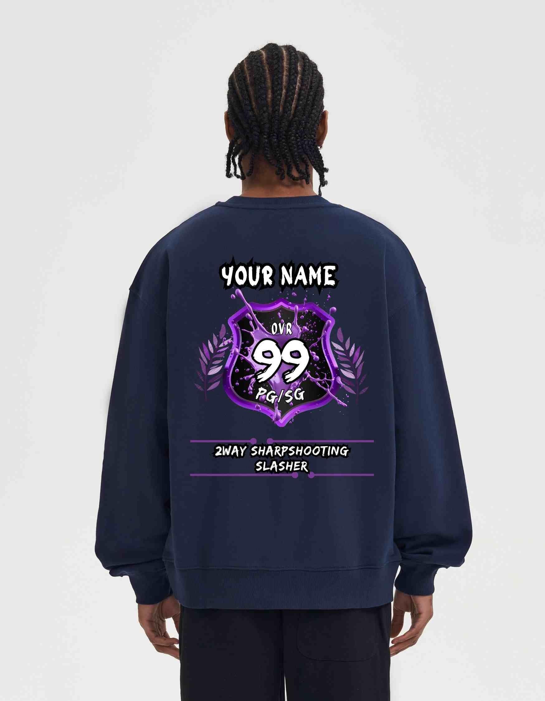 Custom Player OVR Badge Sweatshirt - Court Classics