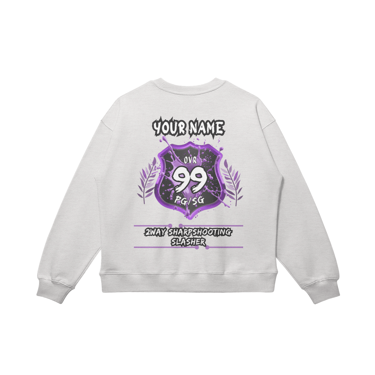 Custom Player OVR Badge Sweatshirt - Court Classics