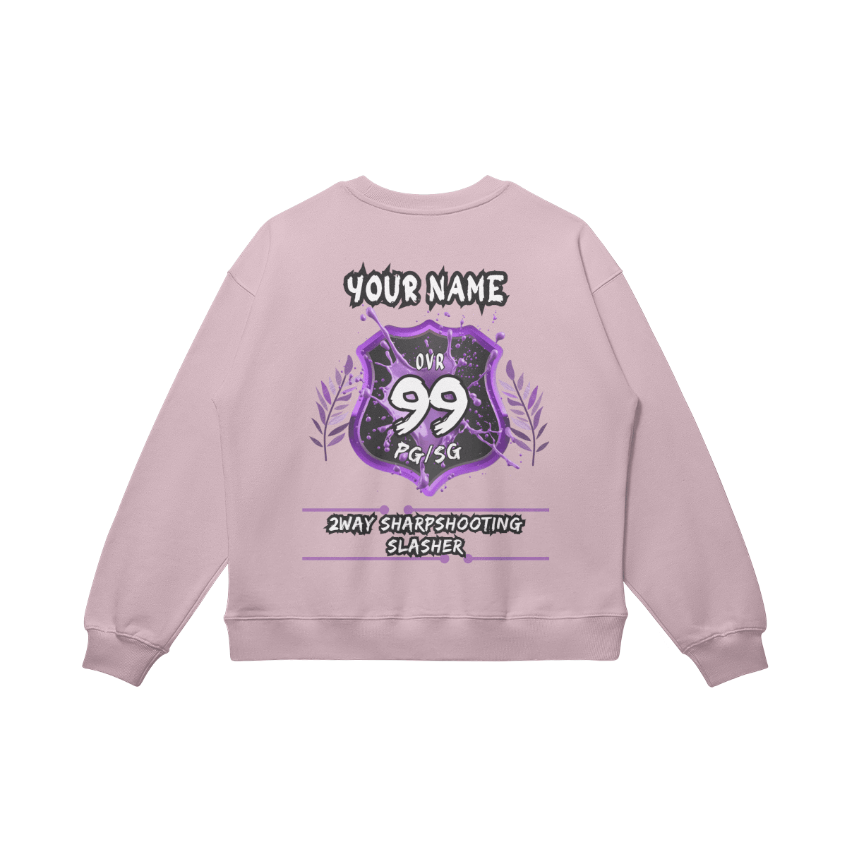 Custom Player OVR Badge Sweatshirt - Court Classics