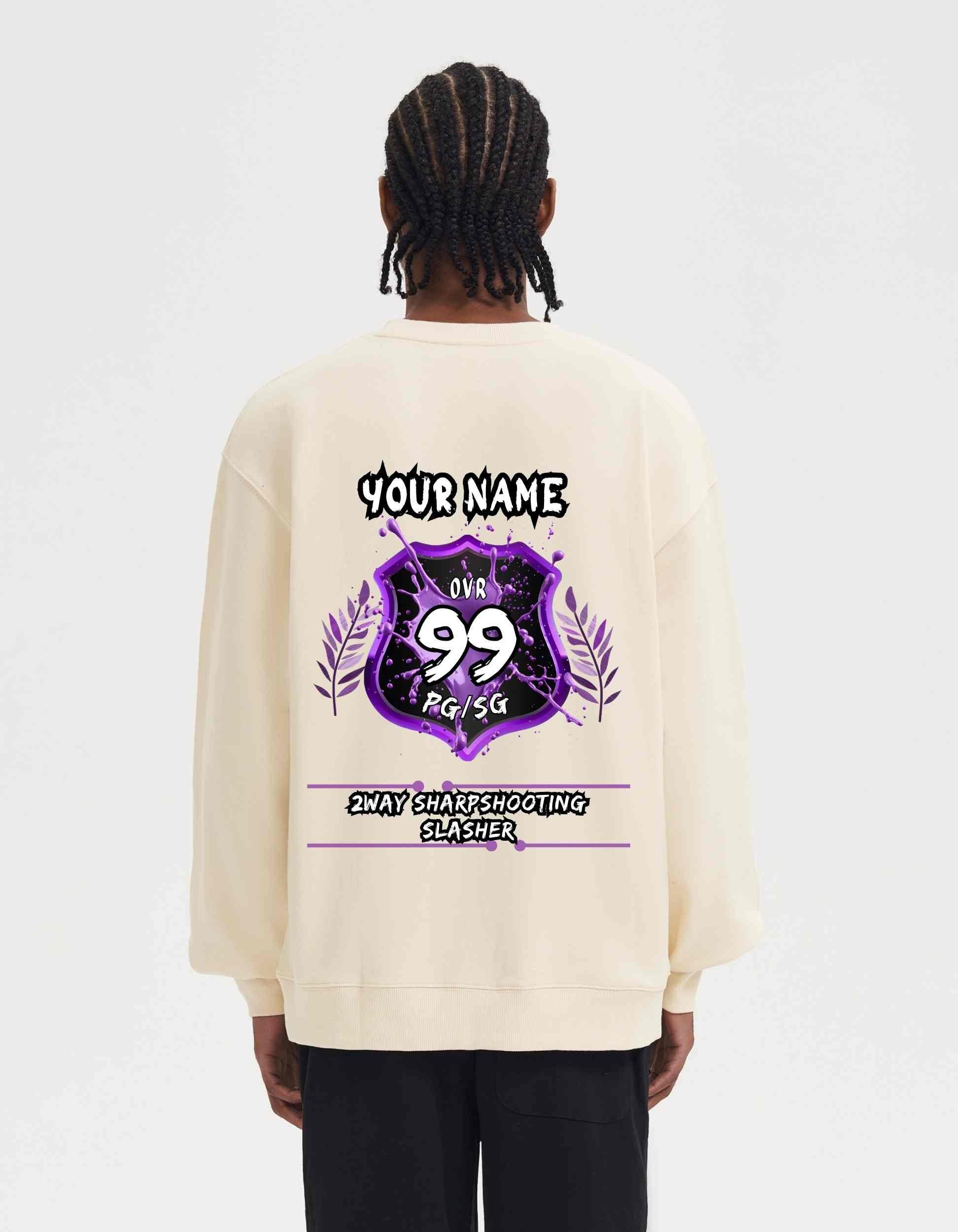 Custom Player OVR Badge Sweatshirt - Court Classics