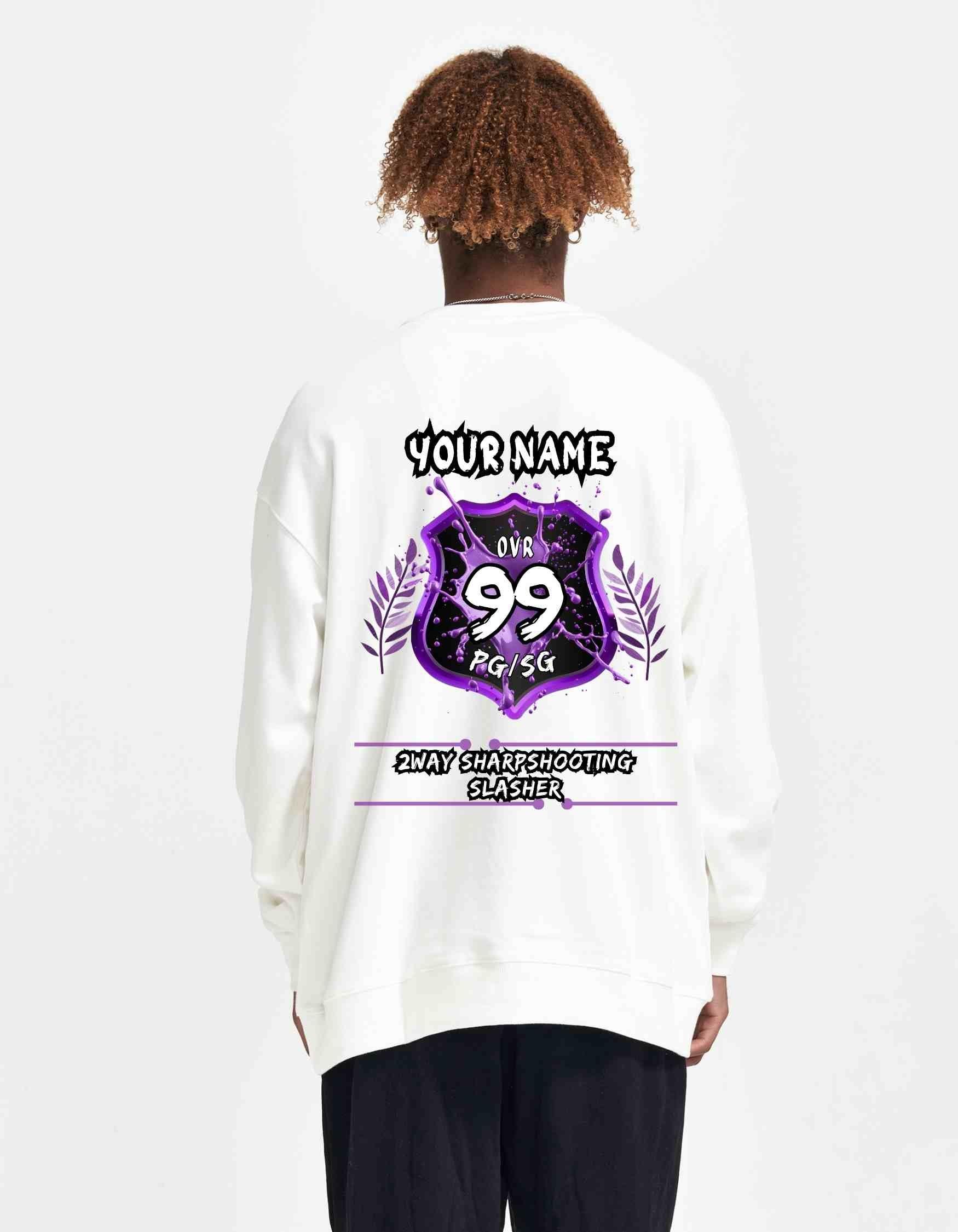 Custom Player OVR Badge Sweatshirt - Court Classics