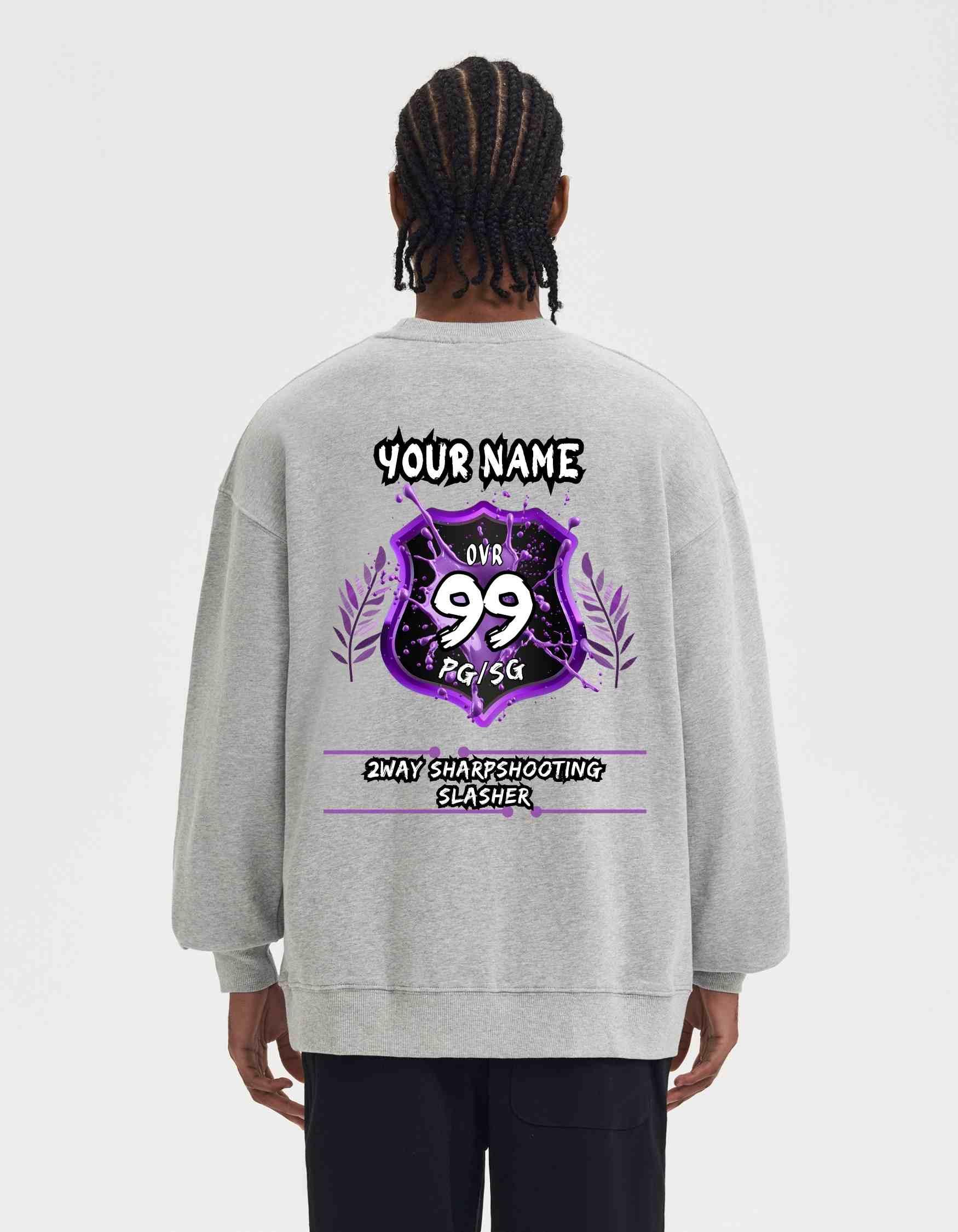 Custom Player OVR Badge Sweatshirt - Court Classics