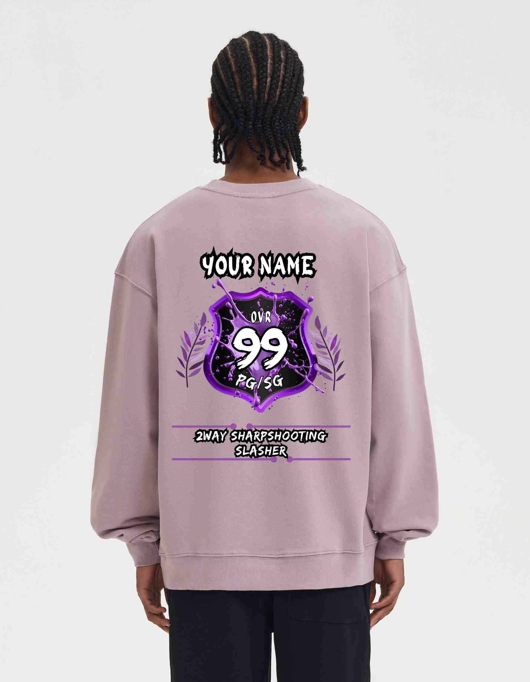 Custom Player OVR Badge Sweatshirt - Court Classics