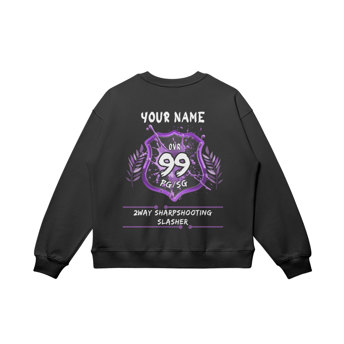 Custom Player OVR Badge Sweatshirt - Court Classics