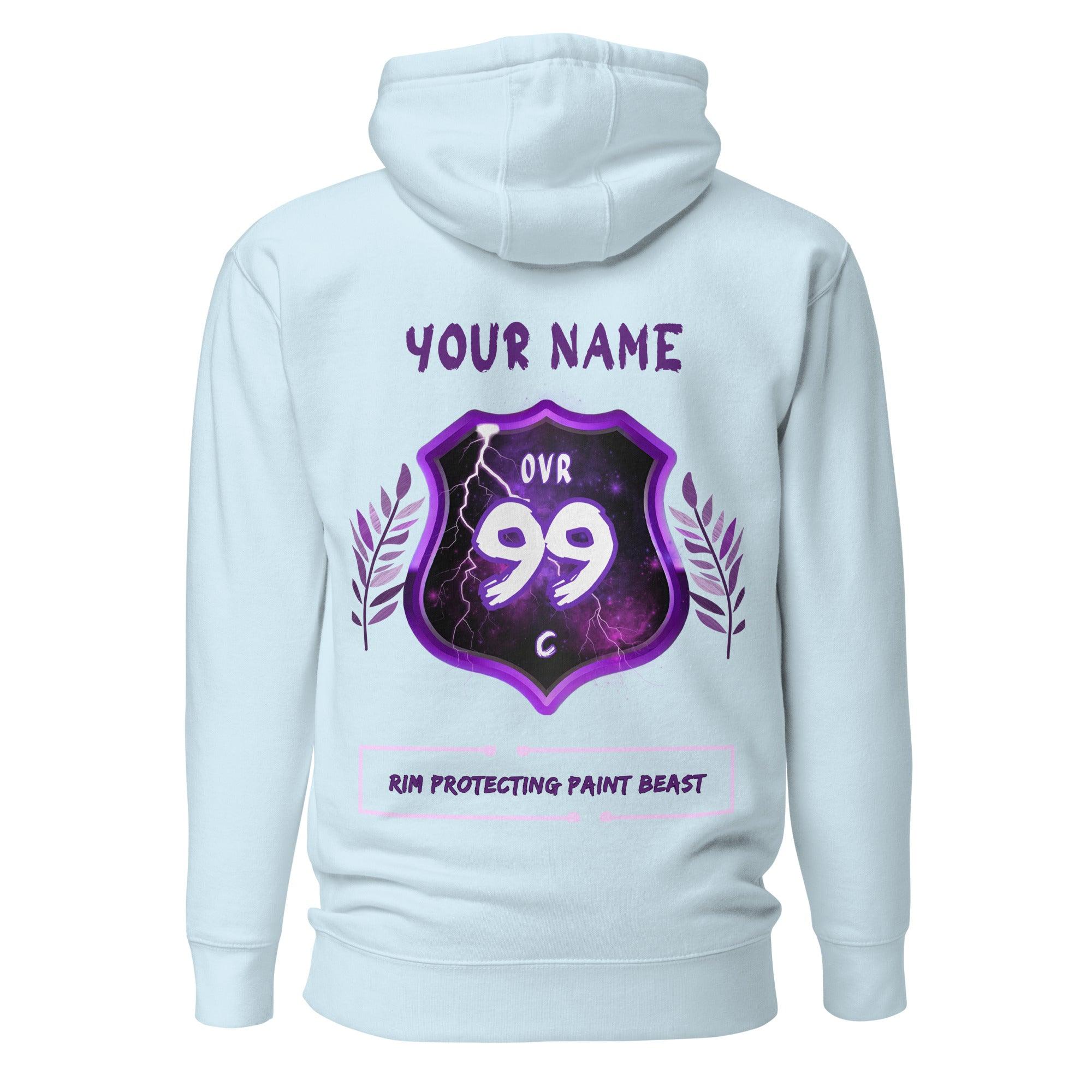 customizable Attribute Badge Hoodie - Court Classics