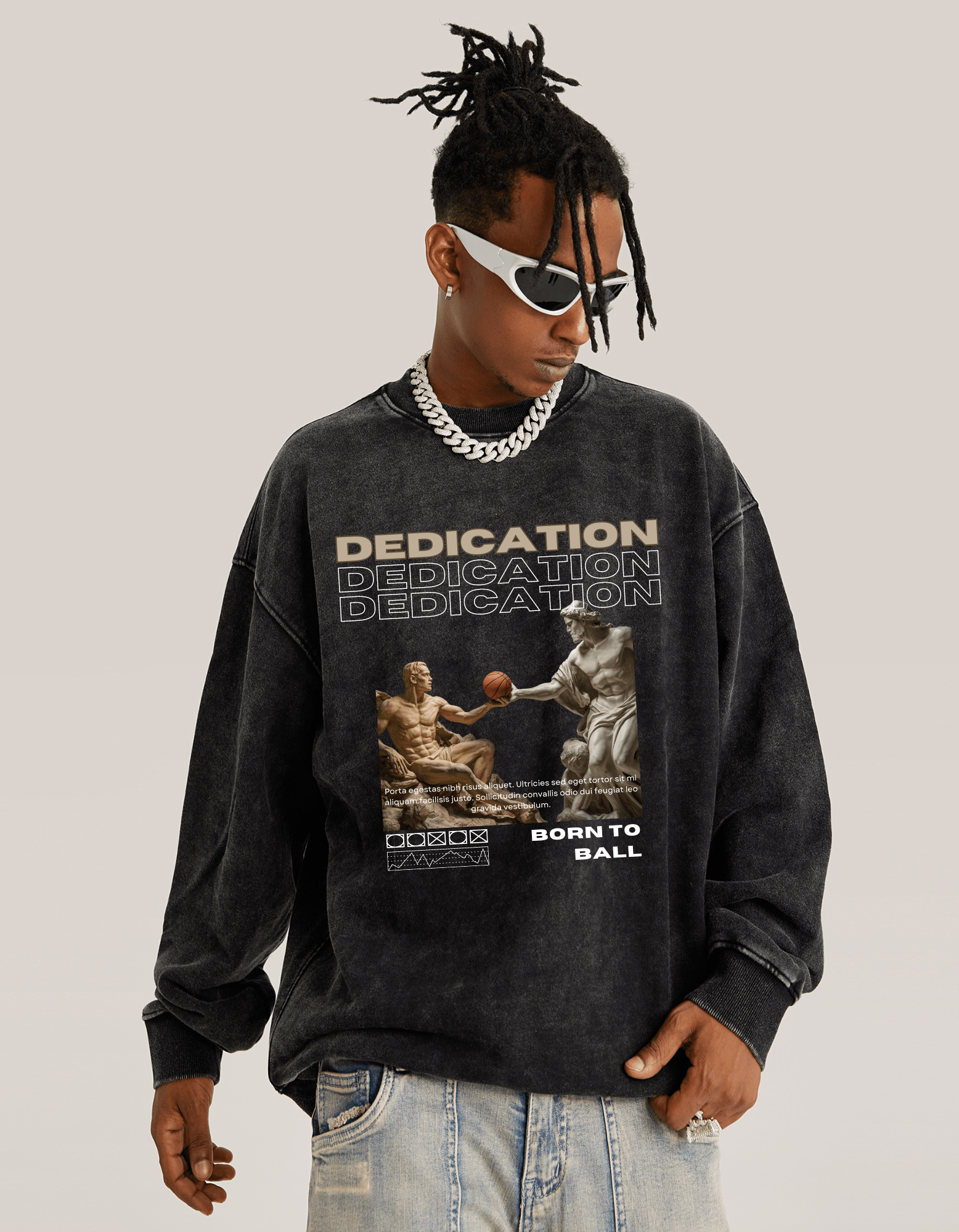 Dedication Vintage Washed Sweatshirt - Court Classics