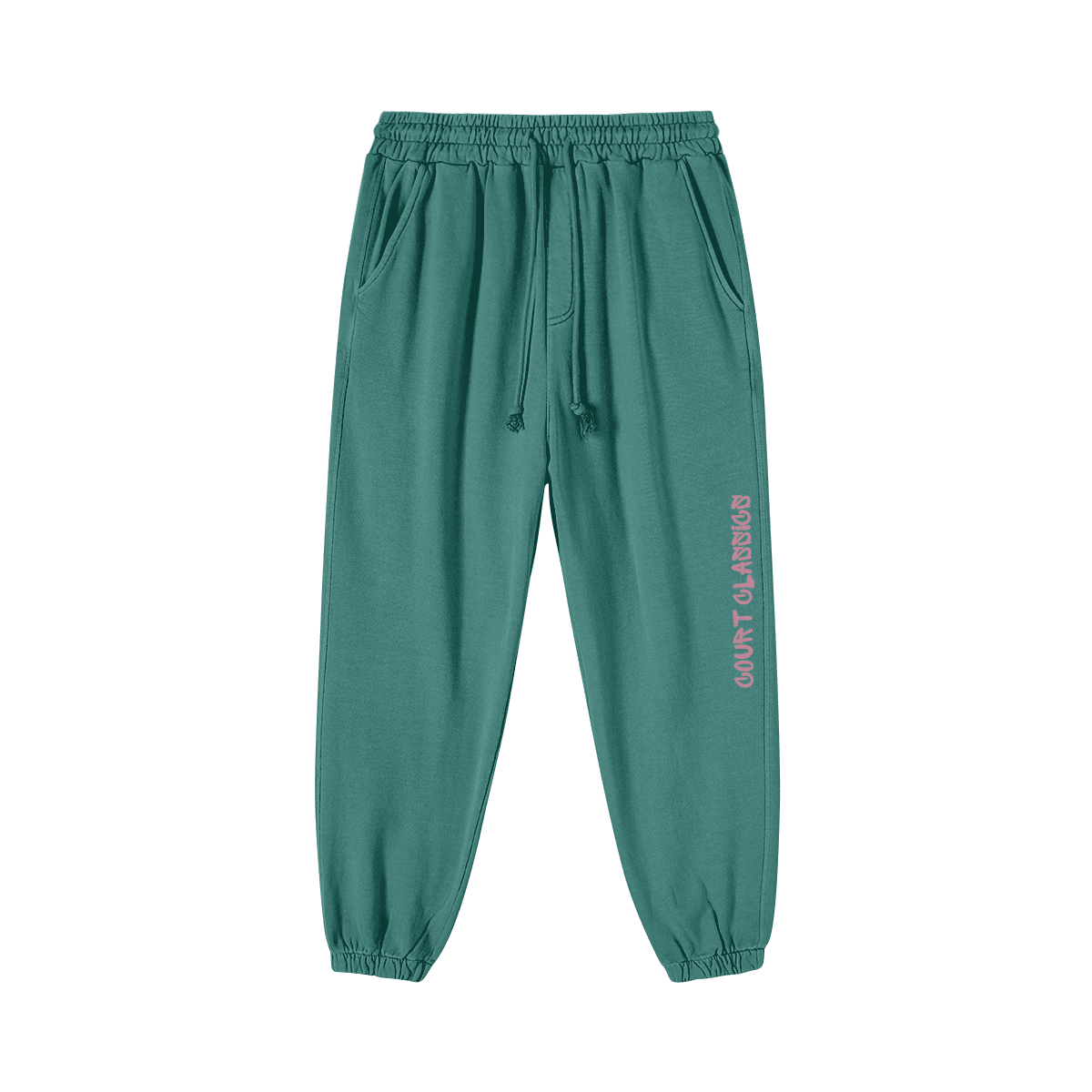 Heavy Weight Washed Baggy Sweatpants - Court Classics