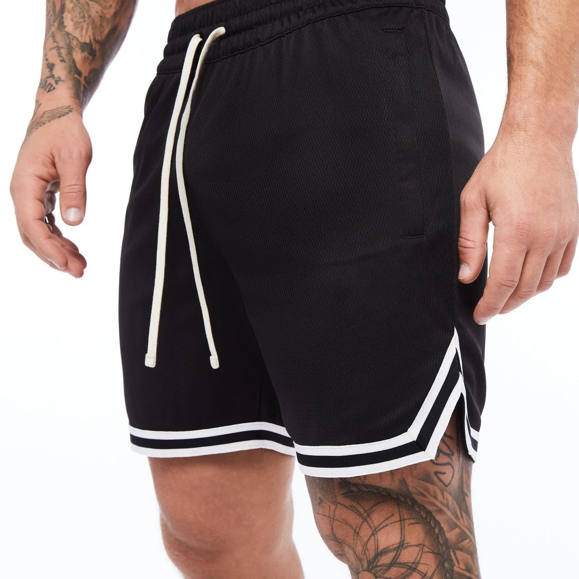 Men Shorts Breathable Mesh Knee Length - Court Classics