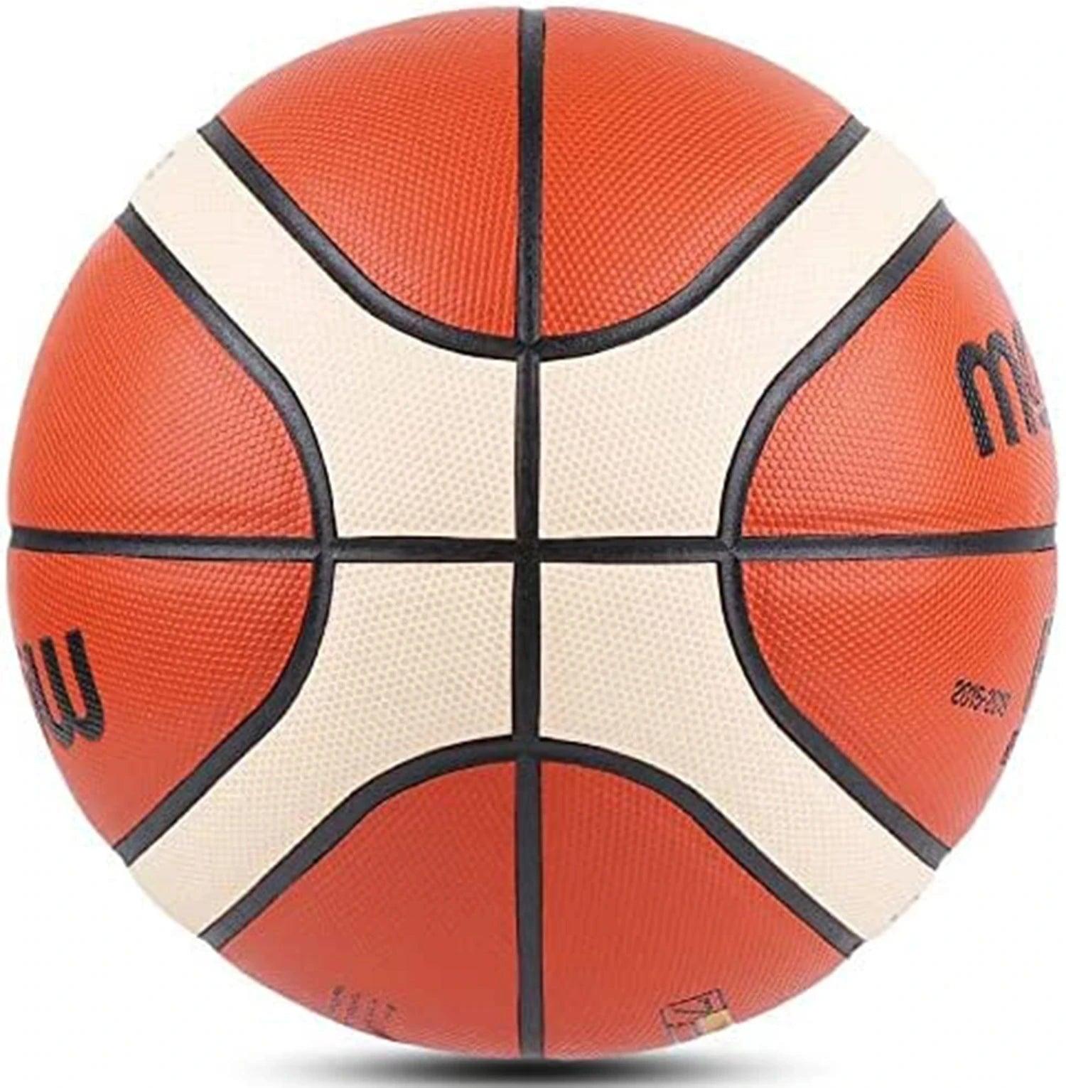 Molten Basketball Size 7 Official Certification Competition Basketball Standard Ball Men's / Women's Training Basketball - Court Classics