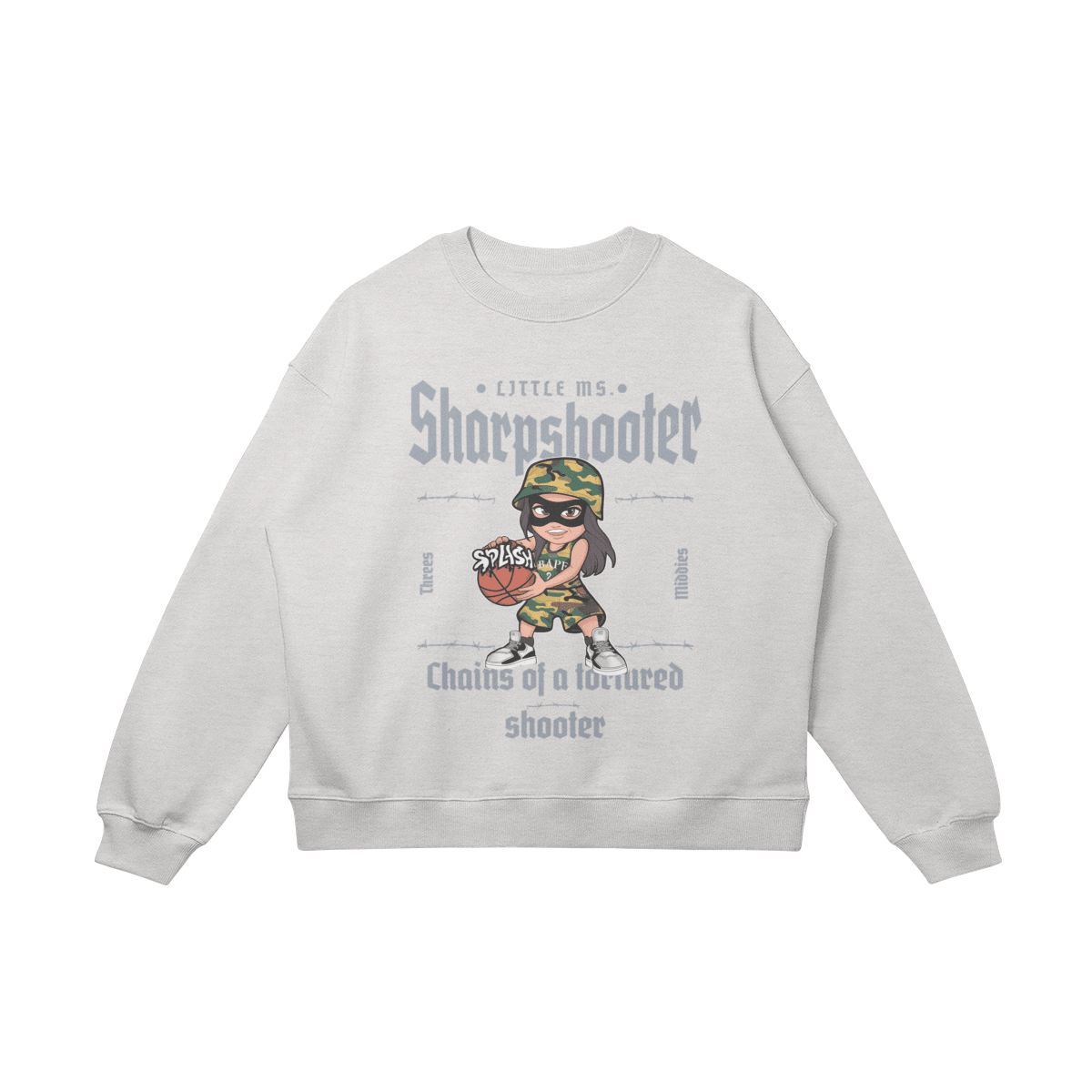 Sharpshooter Oversized Sweatshirt - Court Classics