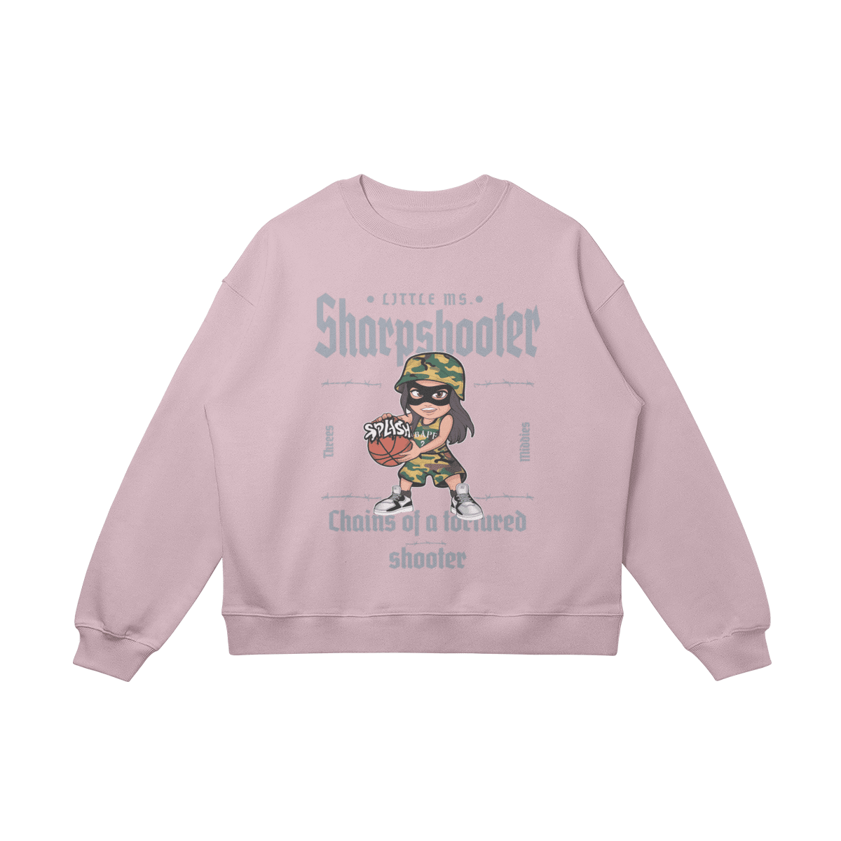 Sharpshooter Oversized Sweatshirt - Court Classics