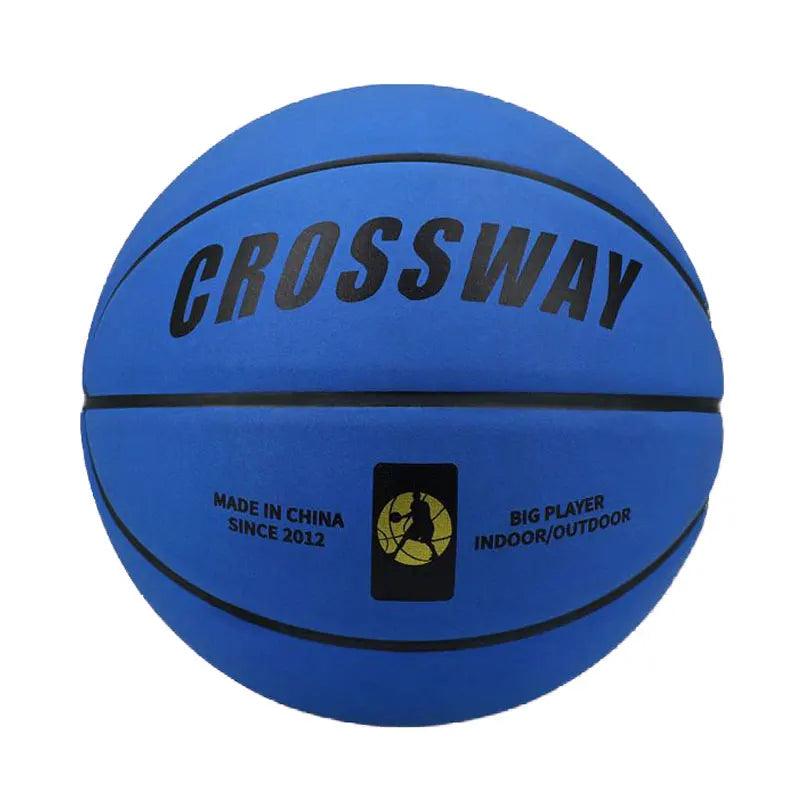 Soft Microfiber Basketball Size 7 Wear-Resistant Anti-Slip Waterproof Outdoor & Indoor Professional Basketball Ball Purple - Court Classics