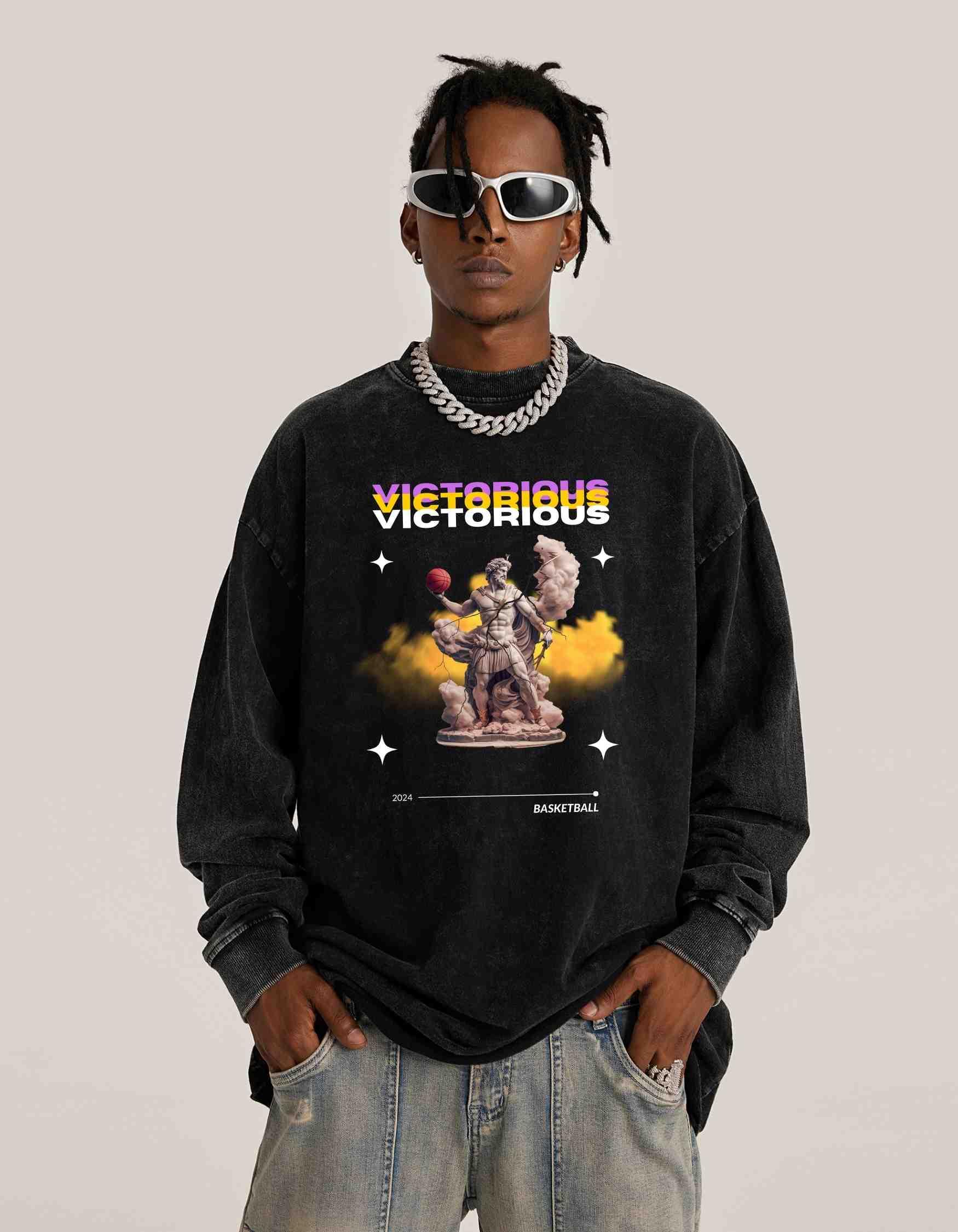 Victorious Long-Sleeve Tee - Court Classics