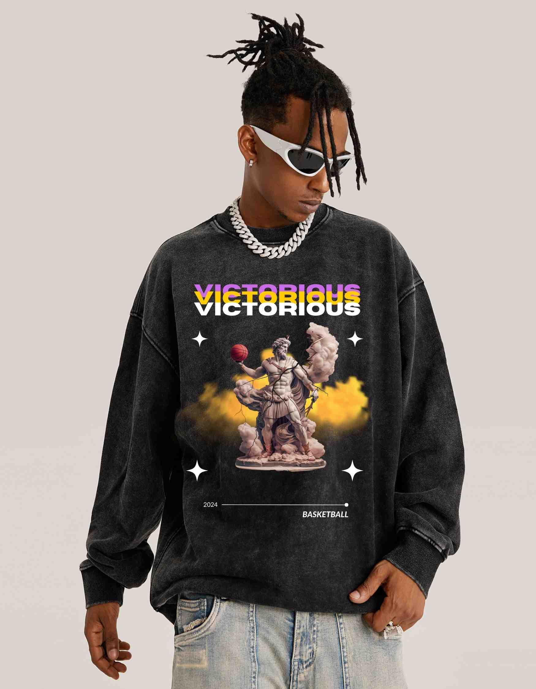 Victorious Vintage Oversized Sweatshirt - Court Classics