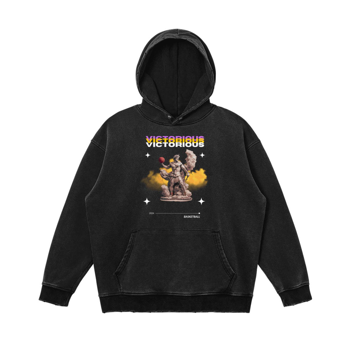 Victorious Washed Hoodie - Court Classics