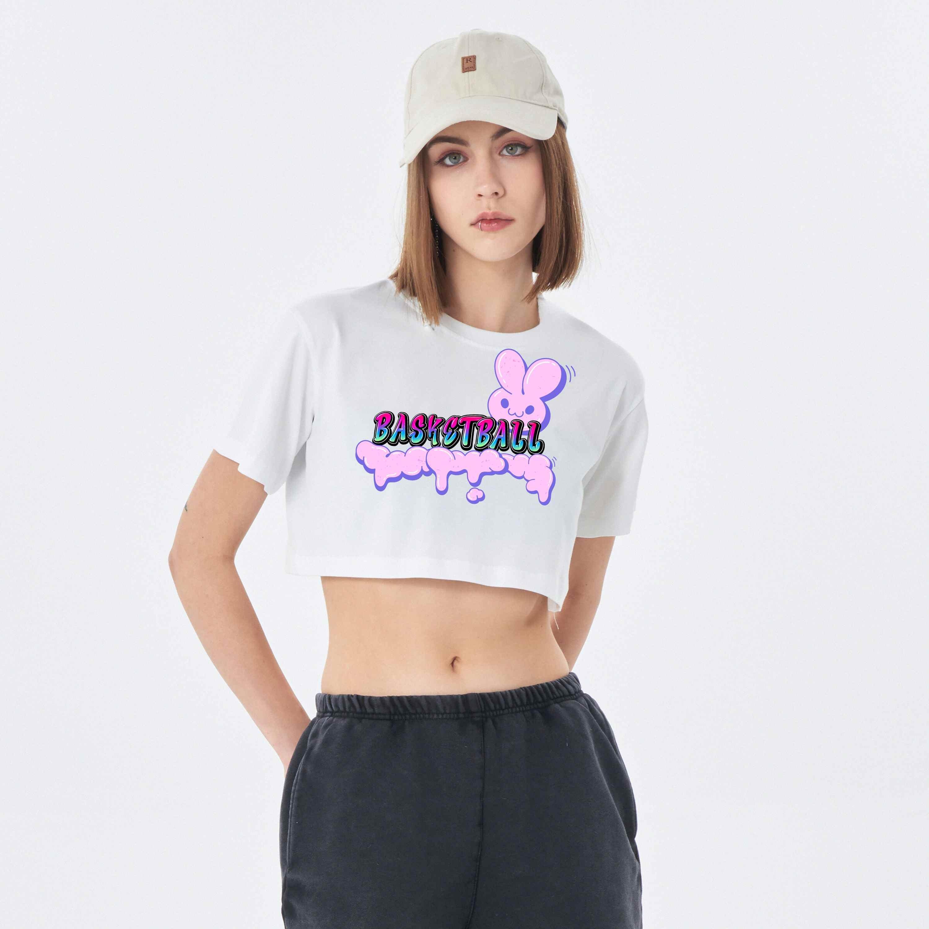 Women's Basketball Crop Top - Court Classics